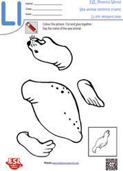 leopard-seal-sea-animal-craft-worksheet